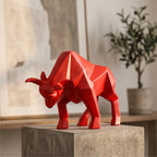 Head Down Valdez Resin Bull Sculpture lifestyle photo - 2