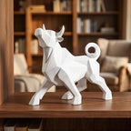 Head Up Valdez Resin Bull Sculpture lifestyle photo