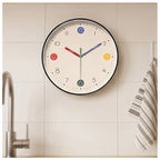 a clock styled in a warm home setting - 3