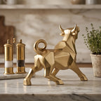 Head Up Valdez Resin Bull Sculpture lifestyle photo - 2