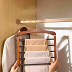 Ashbury Wooden 5-Bar Pants Hanger