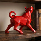 Head Up Valdez Resin Bull Sculpture lifestyle photo - 3