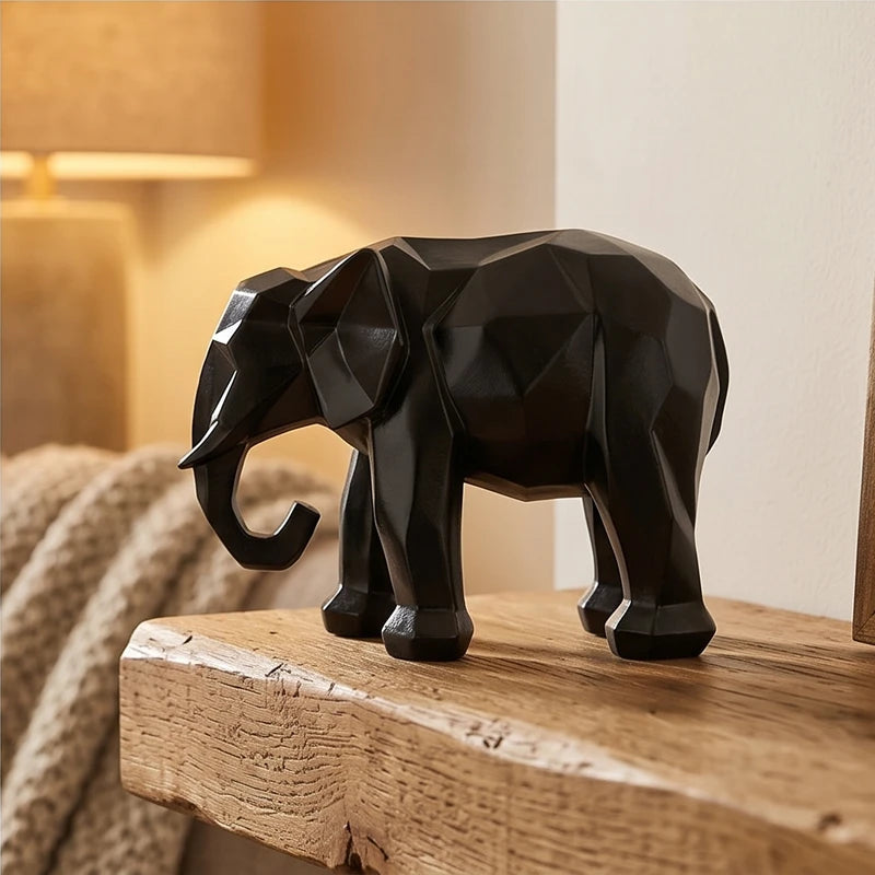 Black Elephant Figurine lifestyle photo - 4