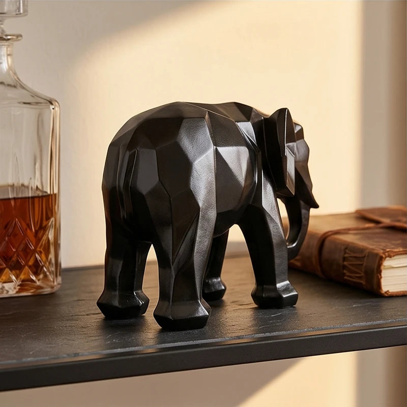 Black Elephant Figurine lifestyle photo - 3