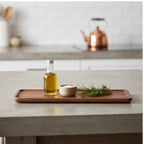 30x12cm wooden trays styled in a warm home setting - 3