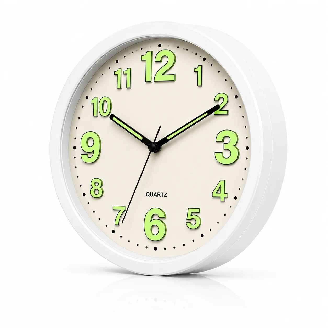 Cascade Glow-in-the-Dark Wall Clock