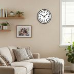 Doodle Time Wall Clock