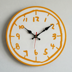 Doodle Time Wall Clock