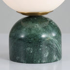 Caspian Marble Globe Table Lamp