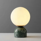 Caspian Marble Globe Table Lamp