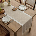Meadow Cotton Woven Table Runner