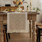 Meadow Cotton Woven Table Runner