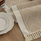 Meadow Cotton Woven Table Runner