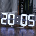 Axiom 3D LED Digital Desk Clock