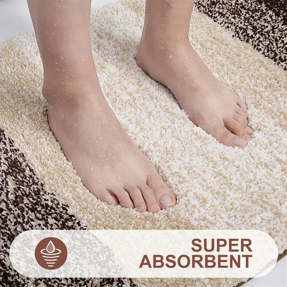 Plush Absorbent Bath Mat