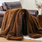 Morino Luxury Faux Fur Throw Blanket
