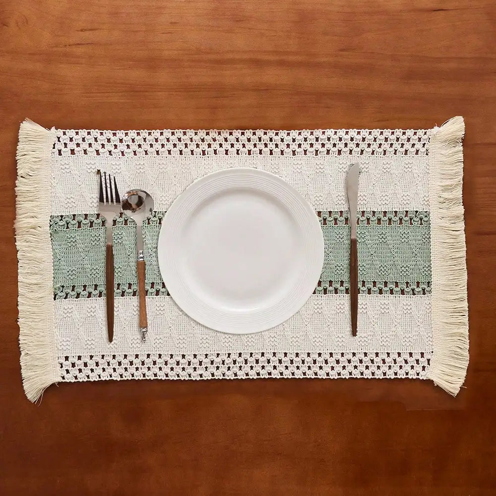 Weston Woven Stripe Placemats