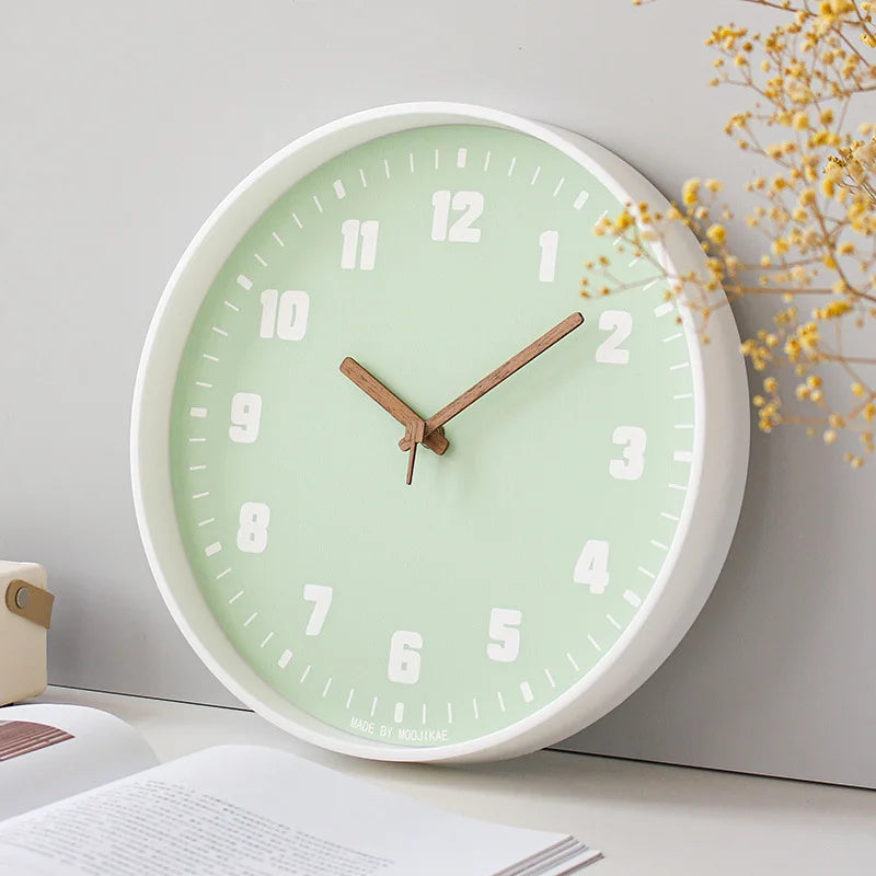 Harmon Silent Wall Clock with Minimalist Dial