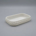 Trellis Woven Storage Tray