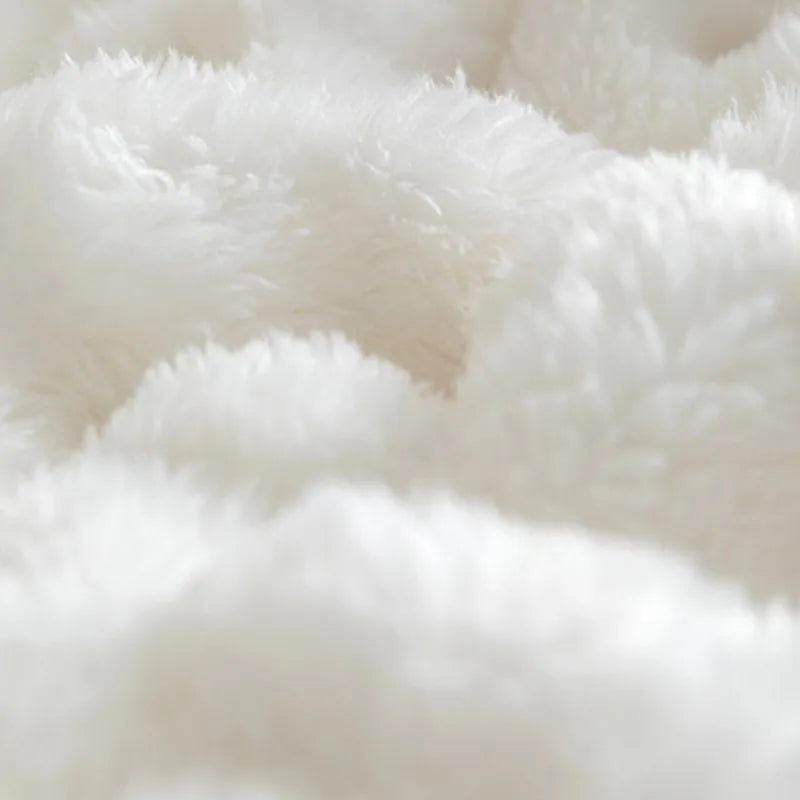 Marina Textured Plush Throw Blanket