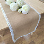Kestrel Jute Lace Table Runner