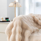 Everly Plush Sherpa Throw Blanket