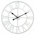 Meridian Metal Skeleton Wall Clock