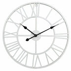 Meridian Metal Skeleton Wall Clock