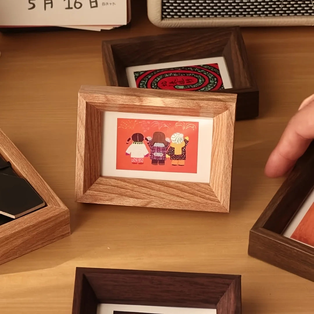 Calabrese Mini Wood Picture Frames (Set of 3)