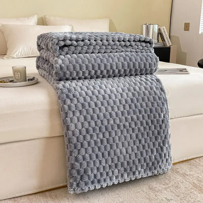 Fenwick Chunky Knit Throw Blanket