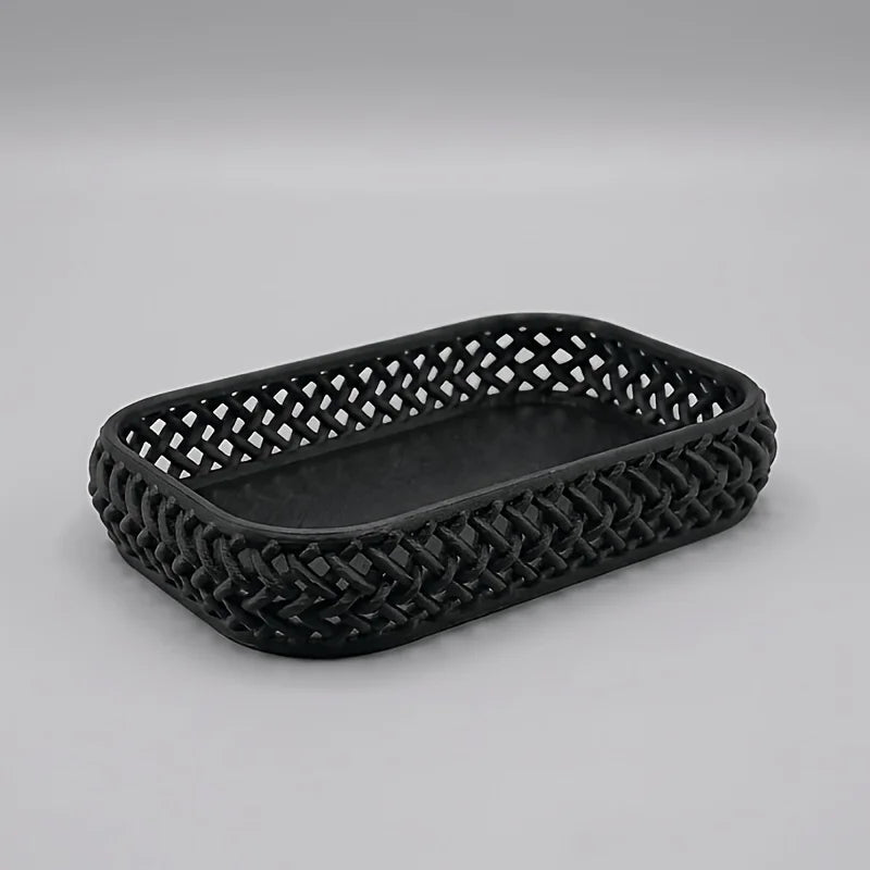 Trellis Woven Storage Tray