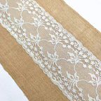 Kestrel Jute Lace Table Runner