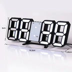 Axiom 3D LED Digital Desk Clock