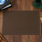 Harmon Woven Vinyl Dining Placemats