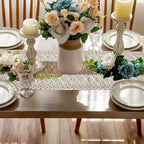 Theron Boho Woven Table Runner with Tassels