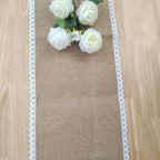 Kestrel Jute Lace Table Runner