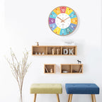 Educational Wall Clock for Kids
