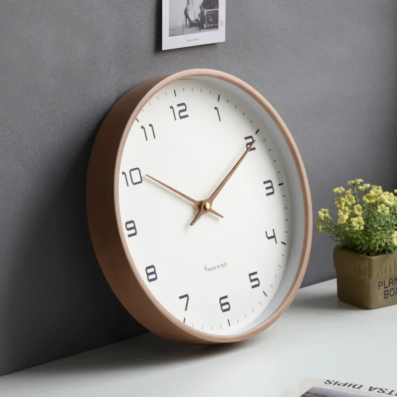 Larsson Silent Wooden Wall Clock