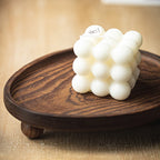 Ashby Wooden Pedestal Catchall Tray