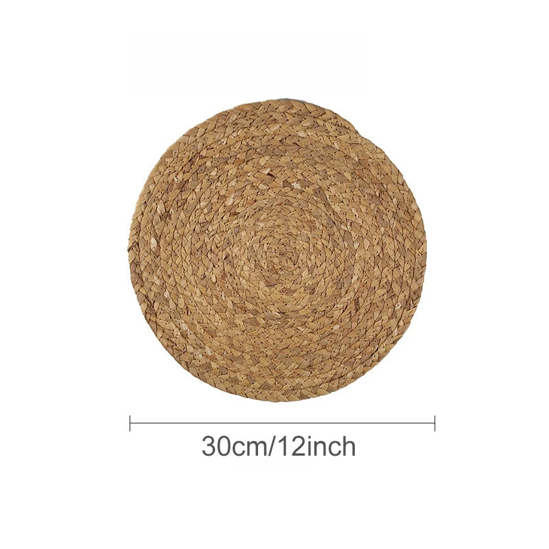 Kalani Boho Natural Jute Round Placemats