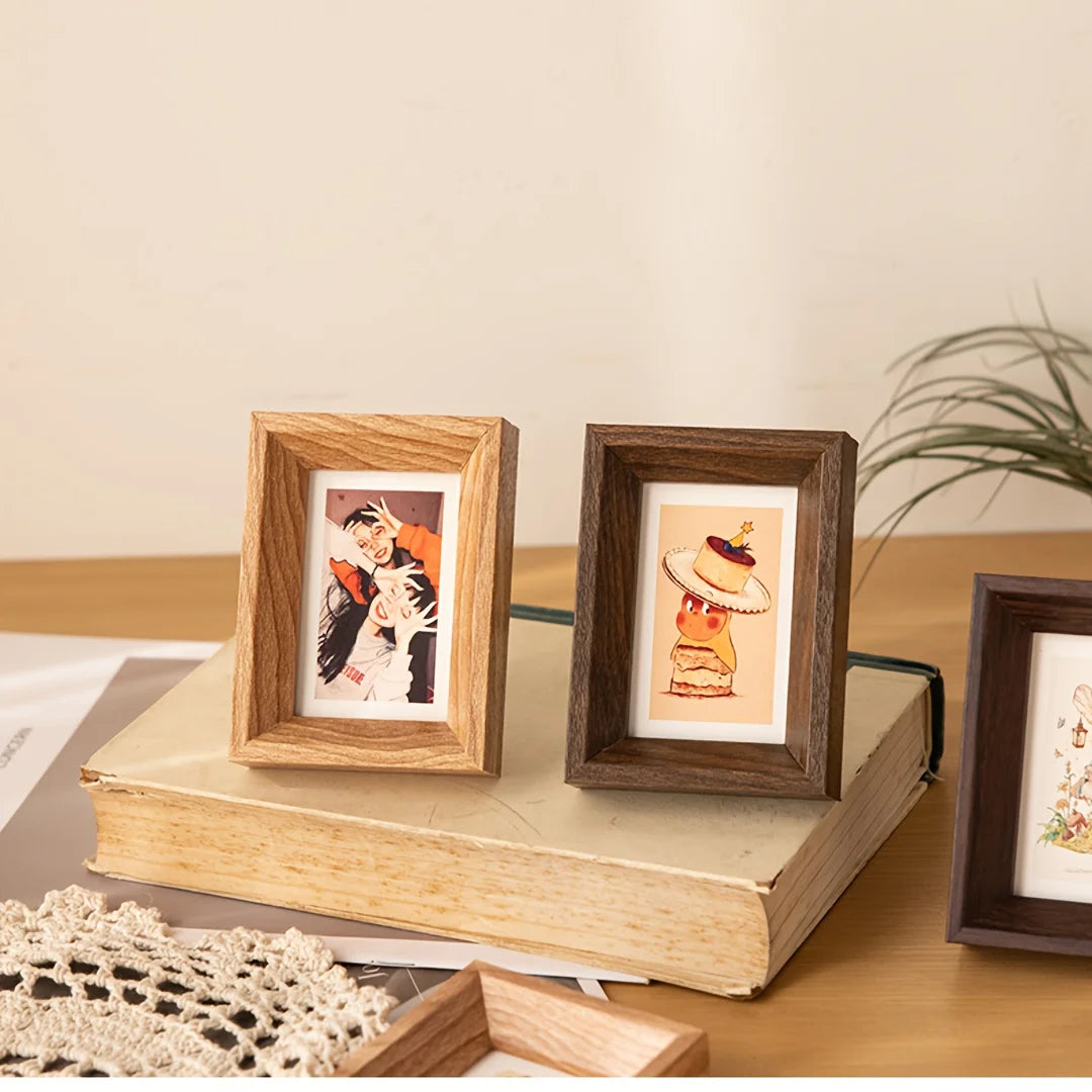 Calabrese Mini Wood Picture Frames (Set of 3)