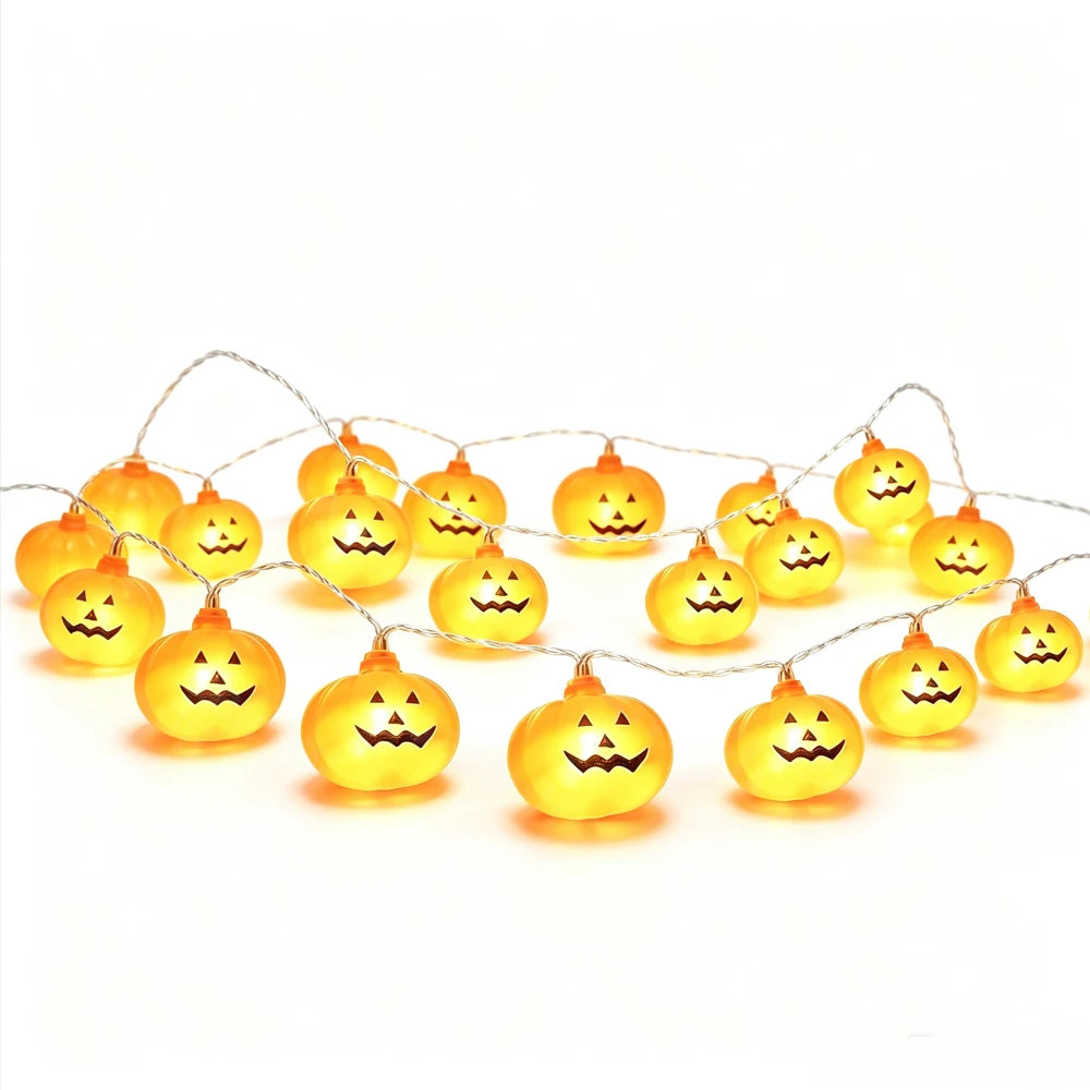 Halloween Pumpkin String Lights