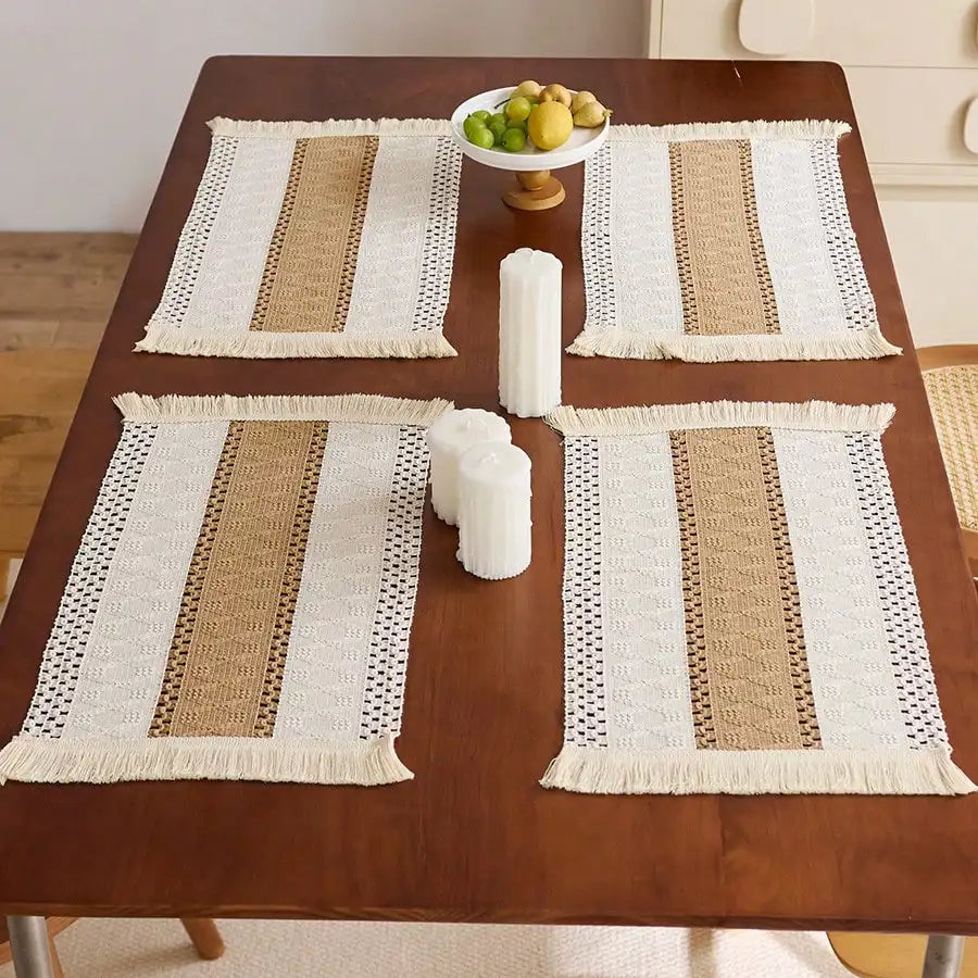 Weston Woven Stripe Placemats