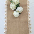 Kestrel Jute Lace Table Runner