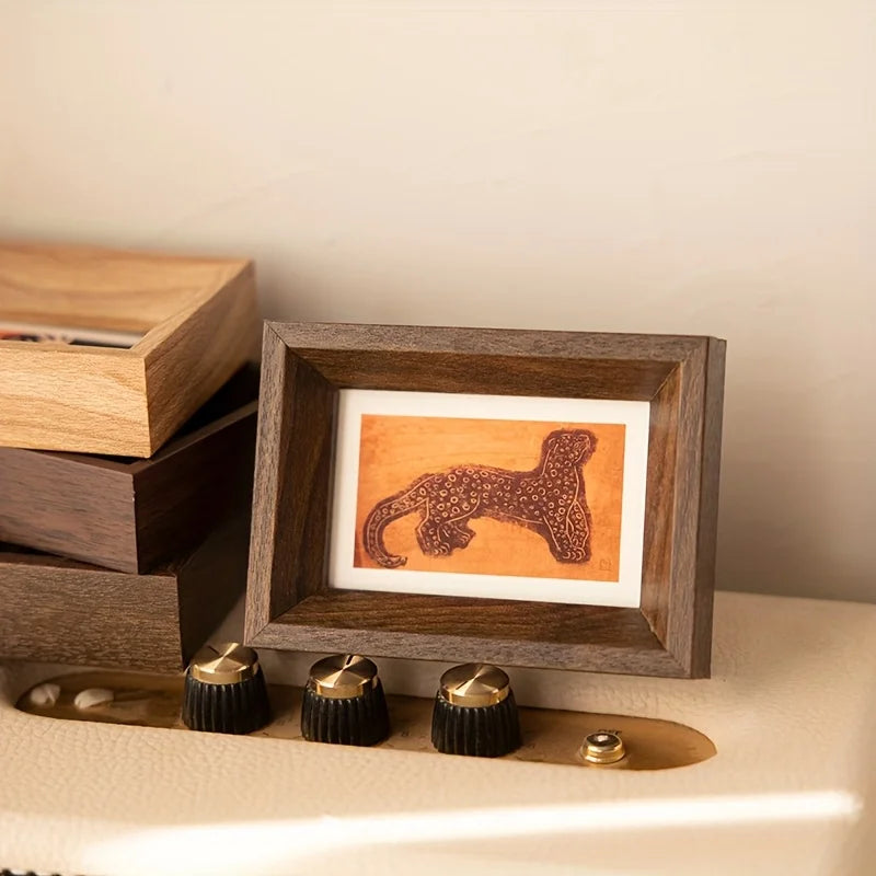 Calabrese Mini Wood Picture Frames (Set of 3)