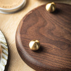 Ashby Wooden Pedestal Catchall Tray