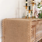 Kestrel Jute Lace Table Runner