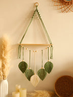 Thistle Boho Macrame Hanging Wall Shelf