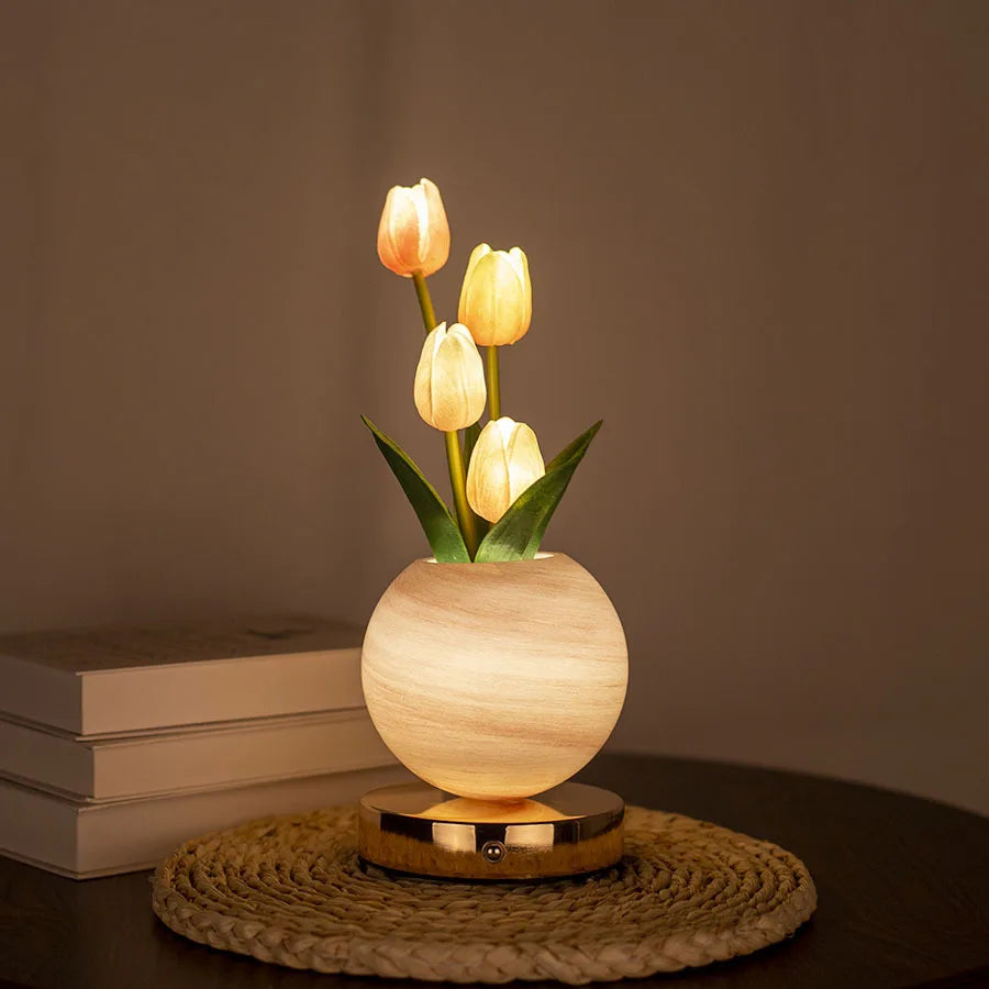 Bloom Decorative Tulip LED Lamp