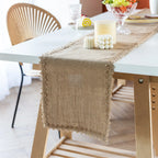 Kestrel Jute Lace Table Runner